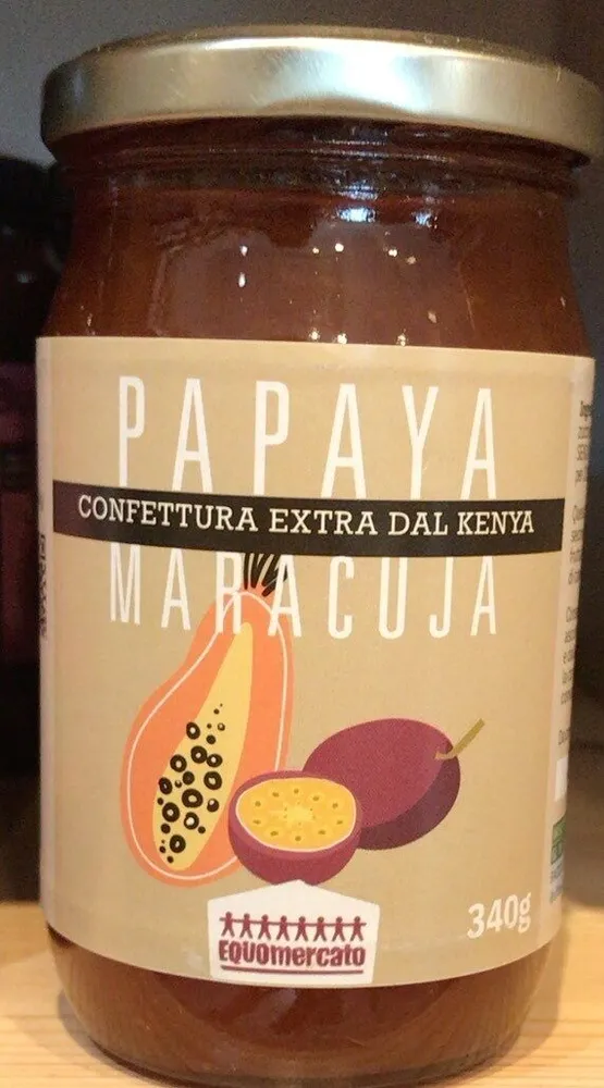 Confettura extra dal Kenya - Papaya e Maracuja