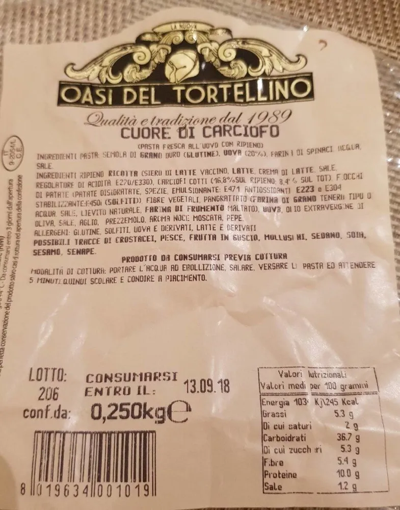 Cuore di carciofo