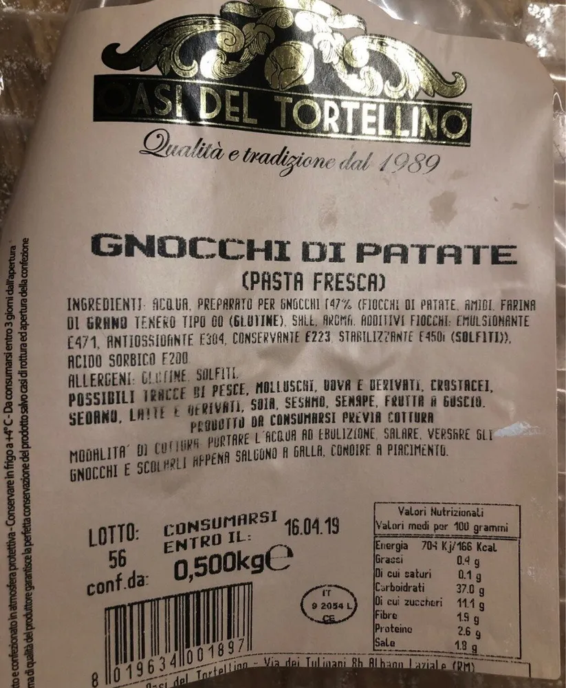 Gnocchi di patate
