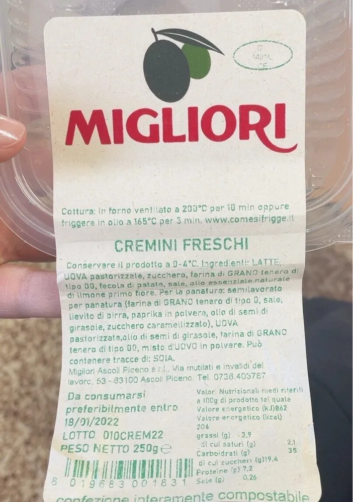 Cremini freschi