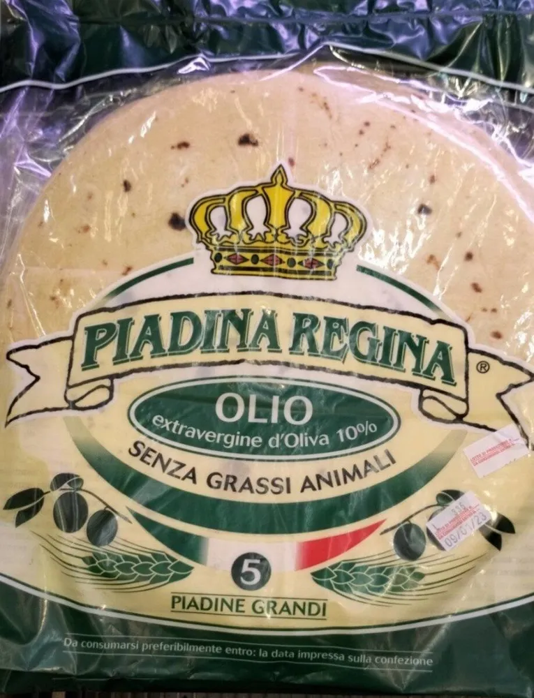 Piadina regina olio evo