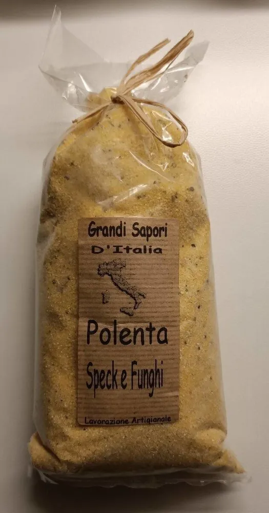 Polenta Speck e Funghi Porcini