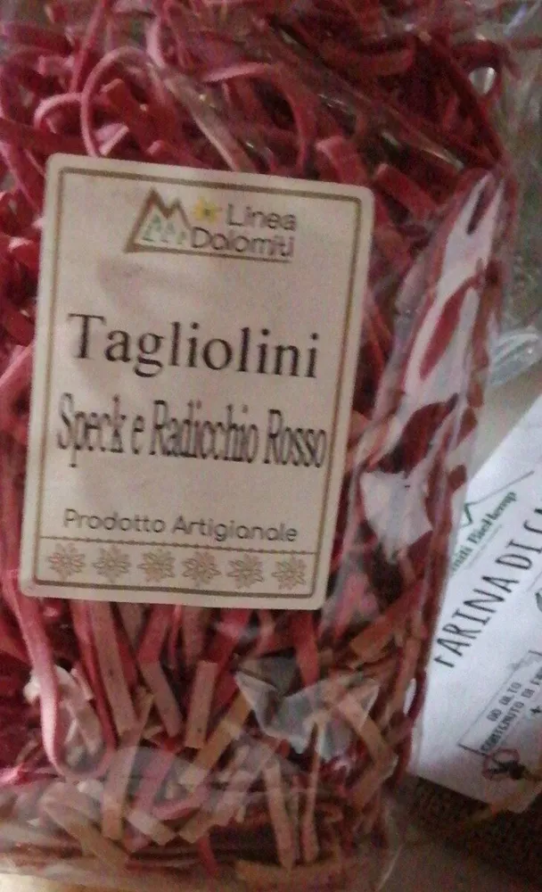 Tagliolini speck e radicchio rosso
