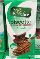 Biscotto ai 5 cereali con cioccolato