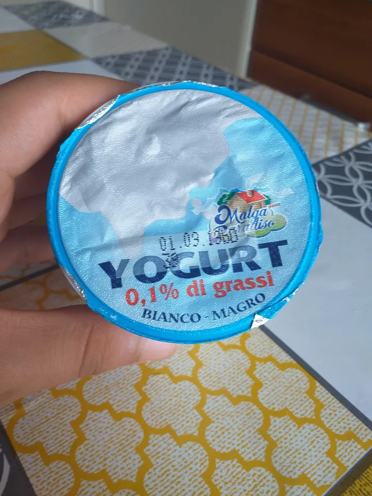 Yogurt 0,1% di grassi bianco magro