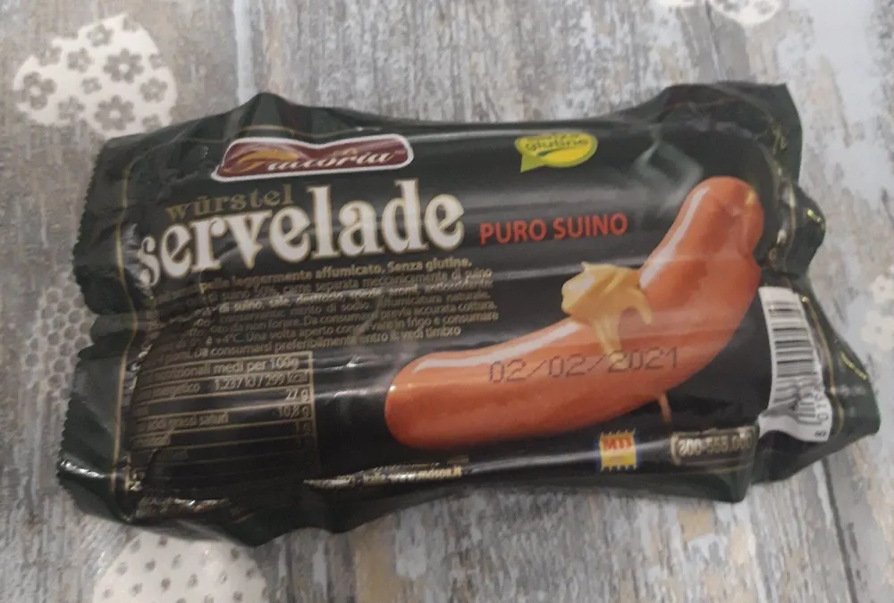 Würstel servelade