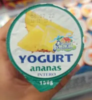 Yogurt ananas