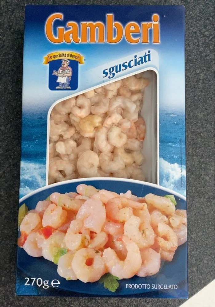 Gamberi sgusciati