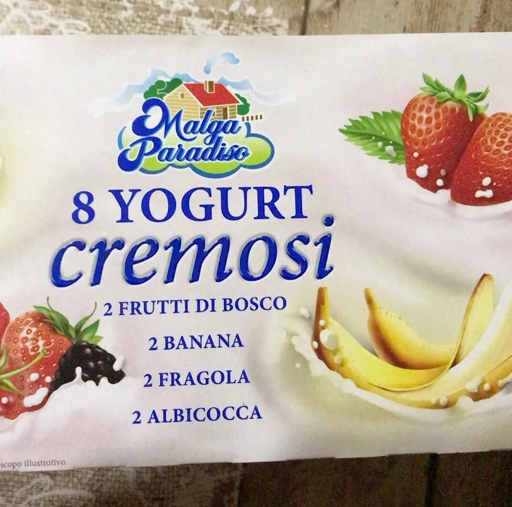 8 Yogurt cremosi