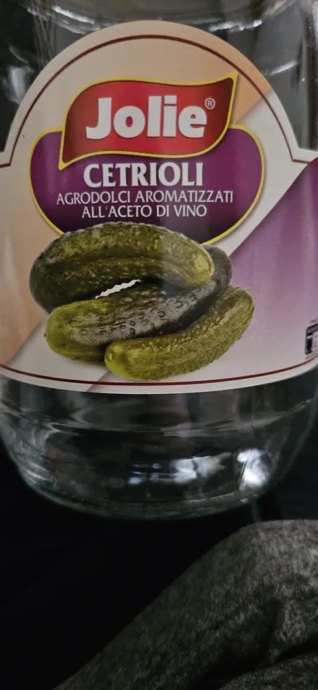 Cetrioli agrodolce