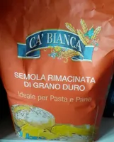 Semola rimacinata di grano duro