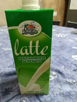 latte parzialmente scremato UHT