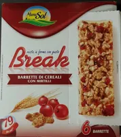 Break barrette di cereali con mirtilli