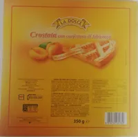 Crostata con confettura di albicocca