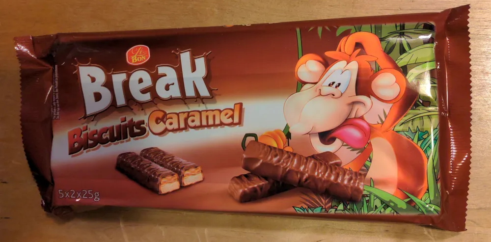 Break Biscuits Caramel