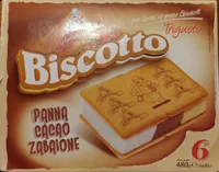 Biscotto panna cacao zabaione