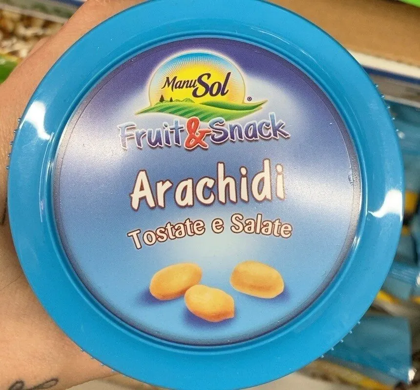 Arachidi tostate e salate