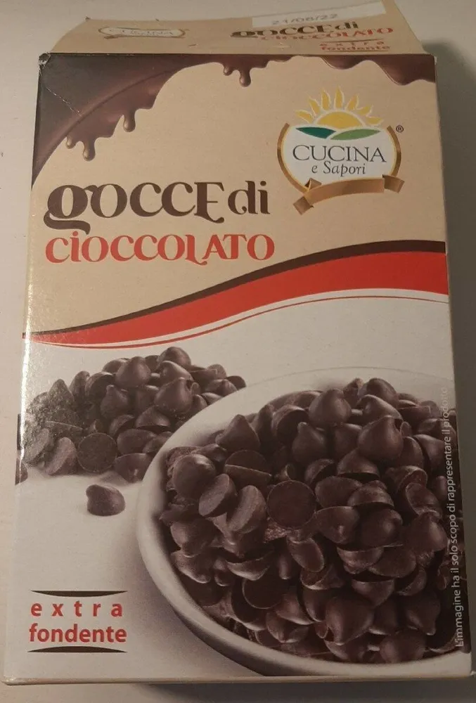 Gocce di cioccolato extra fondente