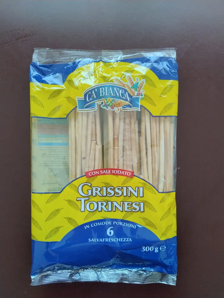 Grissini Torinesi con sale iodato