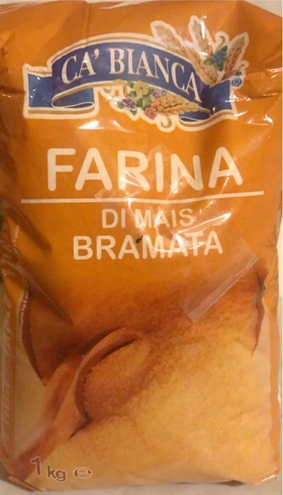 Farina di mais bramata