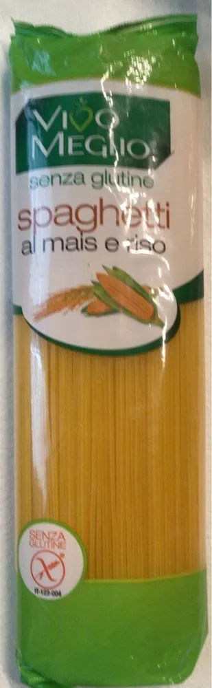Spaghetti al mais e riso