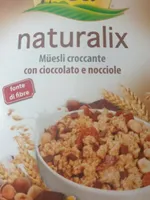 Naturalix muesli croccante con cioccolato e nocciole