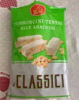 Torroncini teneri alle arachidi