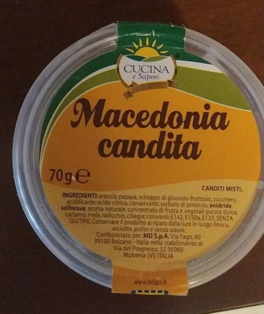 Macedonia candita