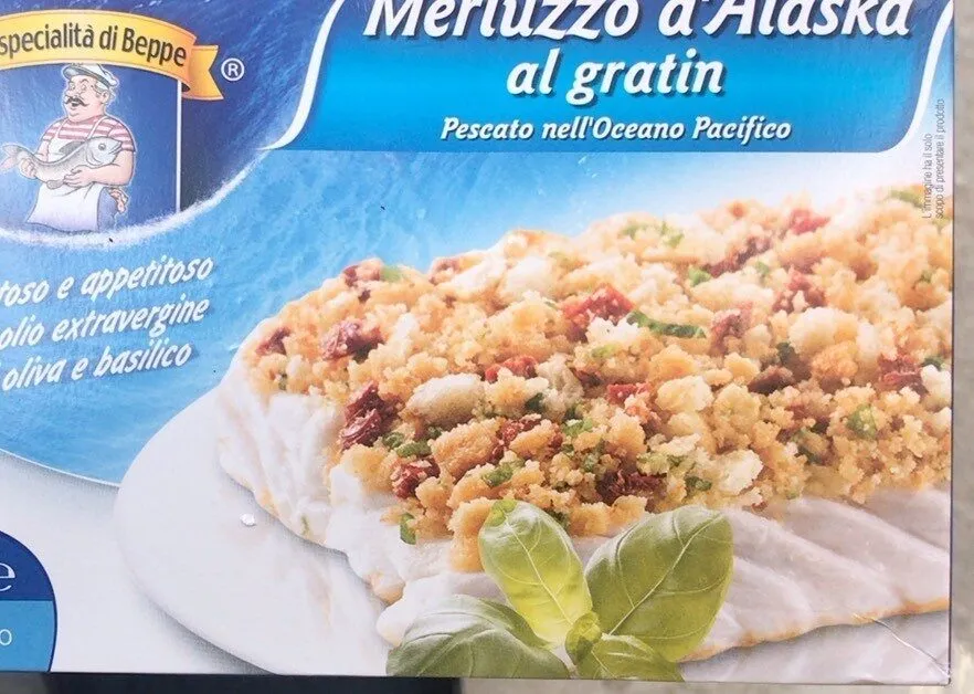 Merluzzo D’alaska al gratin