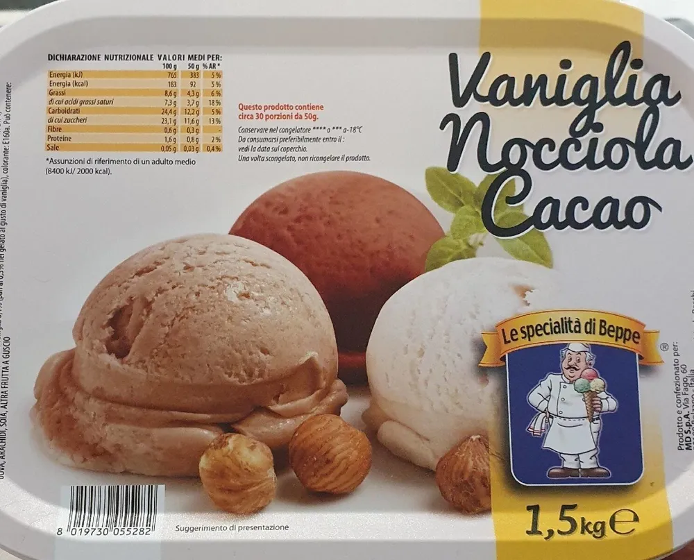 Vaniglia Nocciola Cacao
