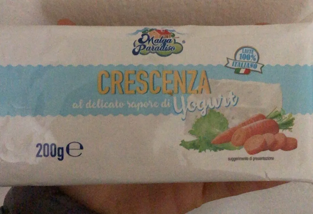 Crescenza allo yogurt