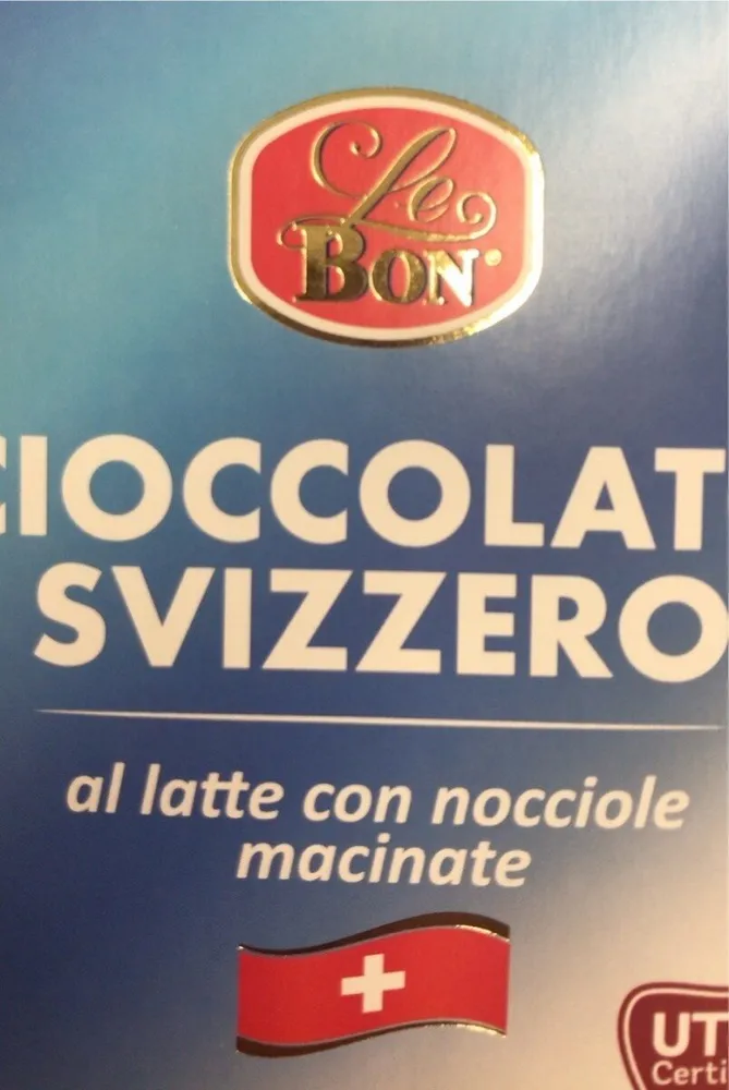 Cioccolato svizzero latte nocciole