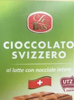 Cioccolato svizzero latte nocciole intere
