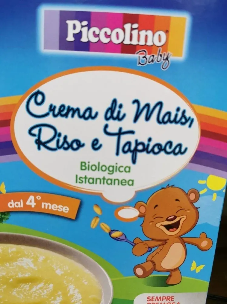 Crema di riso mais e tapioca