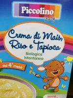 Crema di riso mais e tapioca