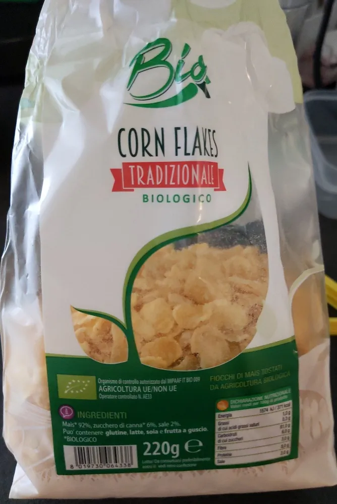 Corn flakes tradizionale biologico