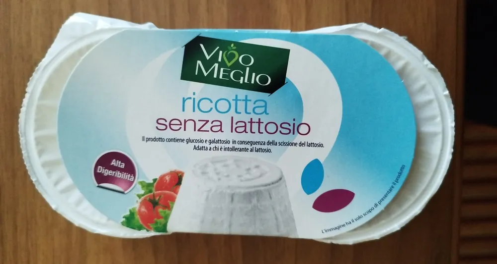 Ricotta senza lattosio