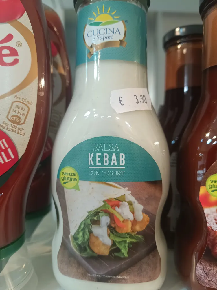 kebab con yogurt