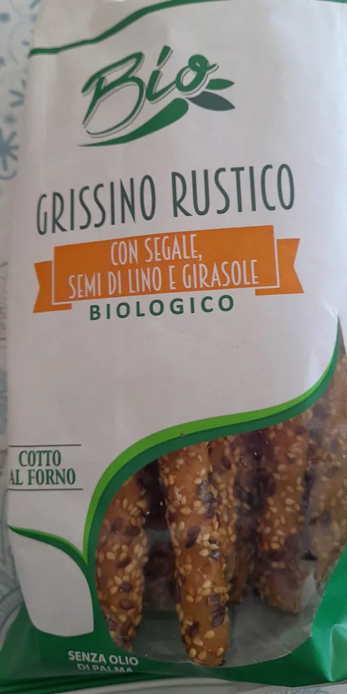 Grissino rustico con semi 1 grissino 10g.