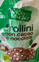 Frollini con cacao e nocciole