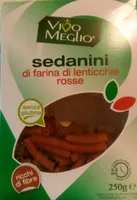 Sedanini Di Farina Di Lenticchie Rosse