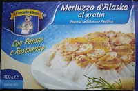 Merluzzo d'Alaska al gratin