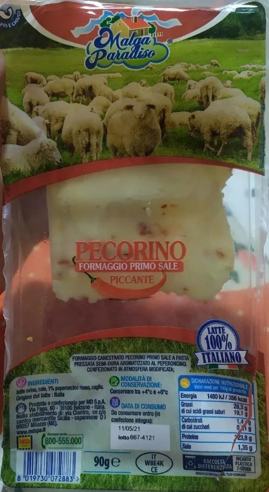 Pecorino Formaggio Primo Sale (piccante)