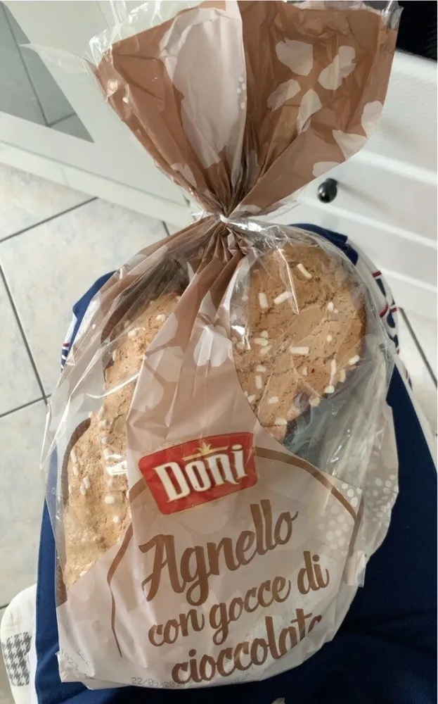 Agnello con gocce di cioccolato