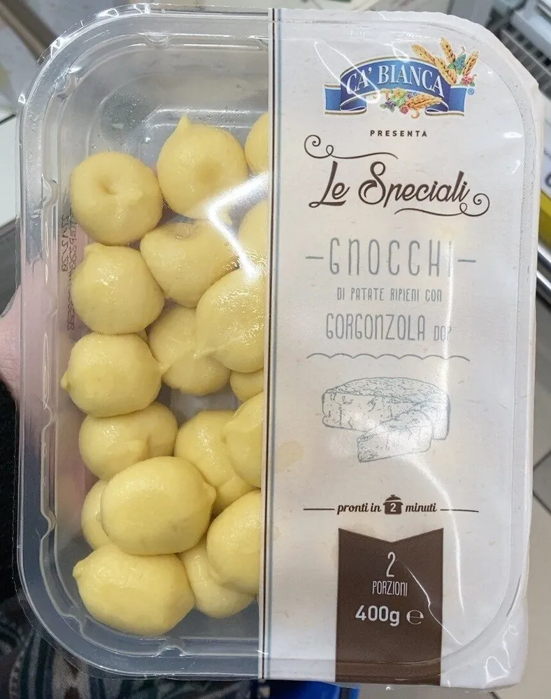 Gnocchi di patate ripieni con Gorgonzola DOP