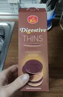 Digestive Thins cioccolato al latte