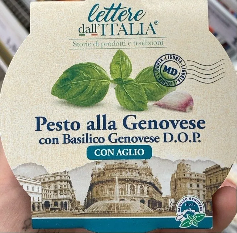 Pesto alla Genovese con aglio