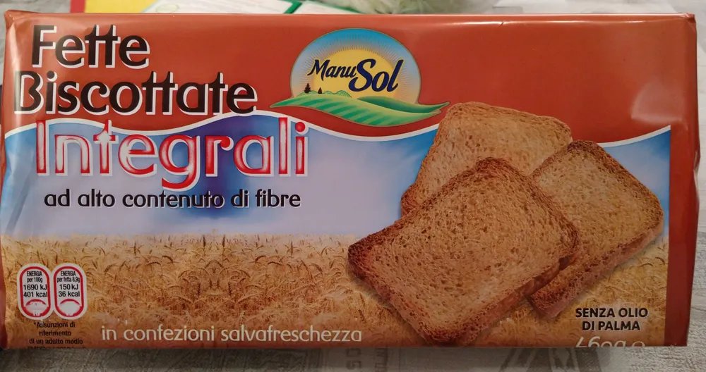 Fette biscottate integrali