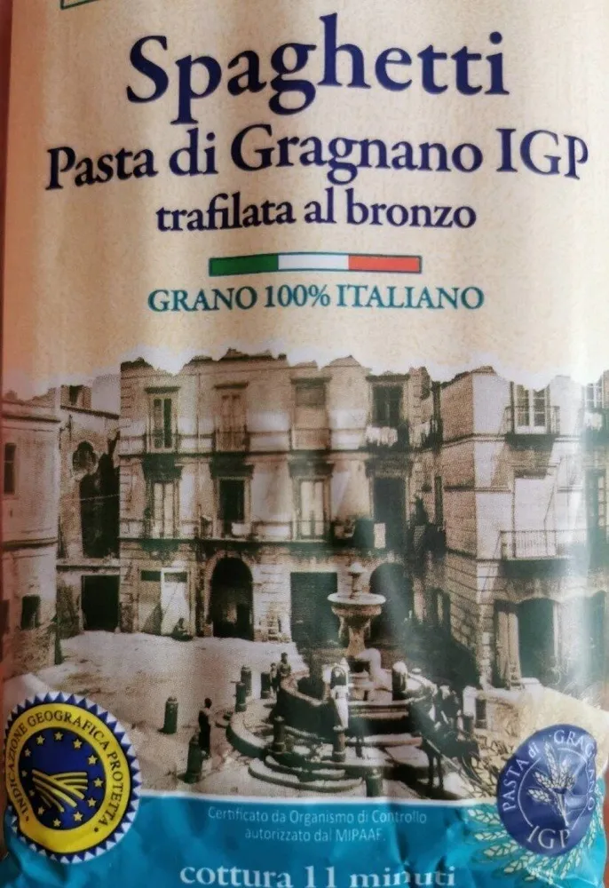 Lettere dall'Italia - Spaghetti pasta di Gragnano IGP