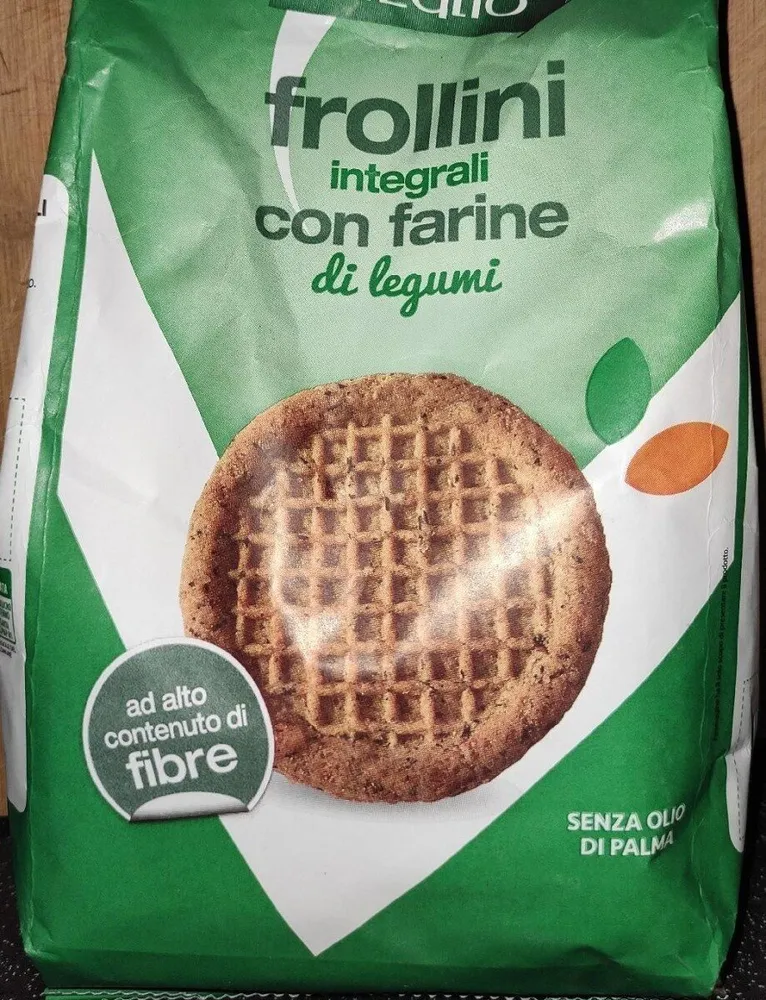 Frollini integrali con farine di legumi